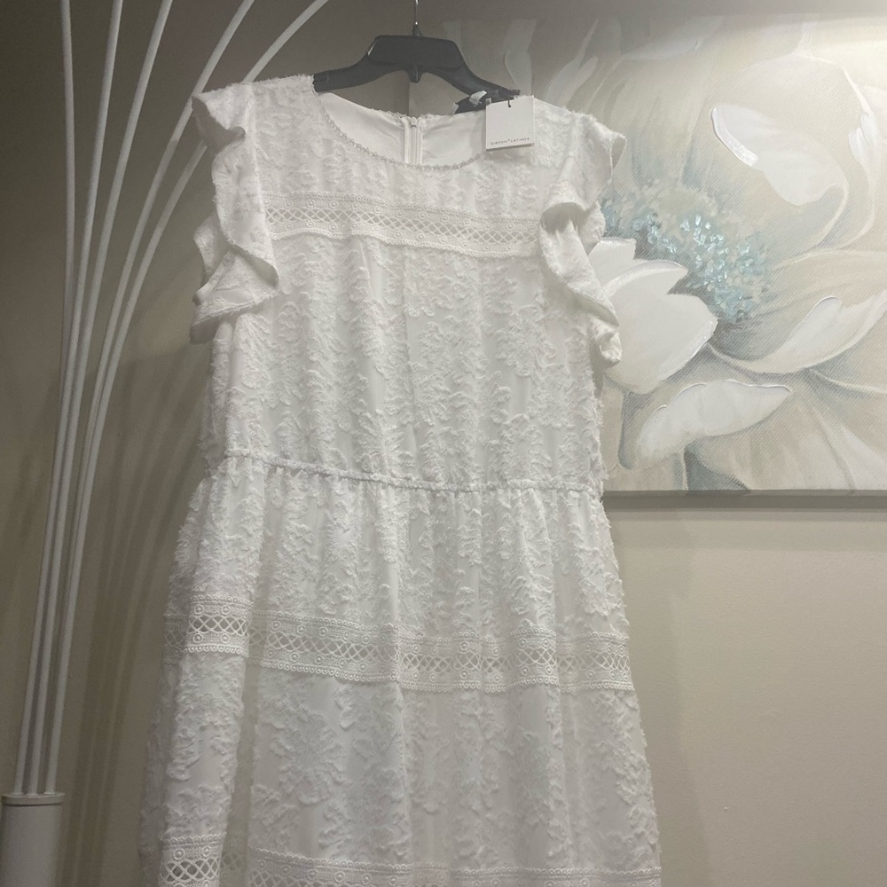 Brand new Gibson Latimer XL White dress